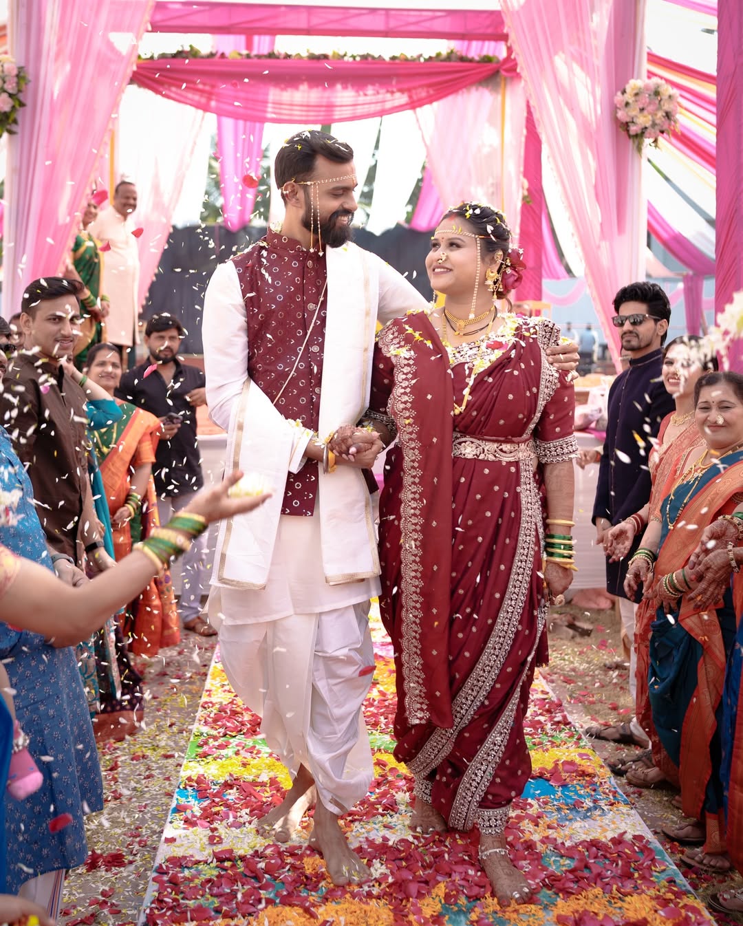 Aditya x Vaishnavi .#wedding #weddingday #marathiweddings #marathiweddingphotography #weddingdia(3)