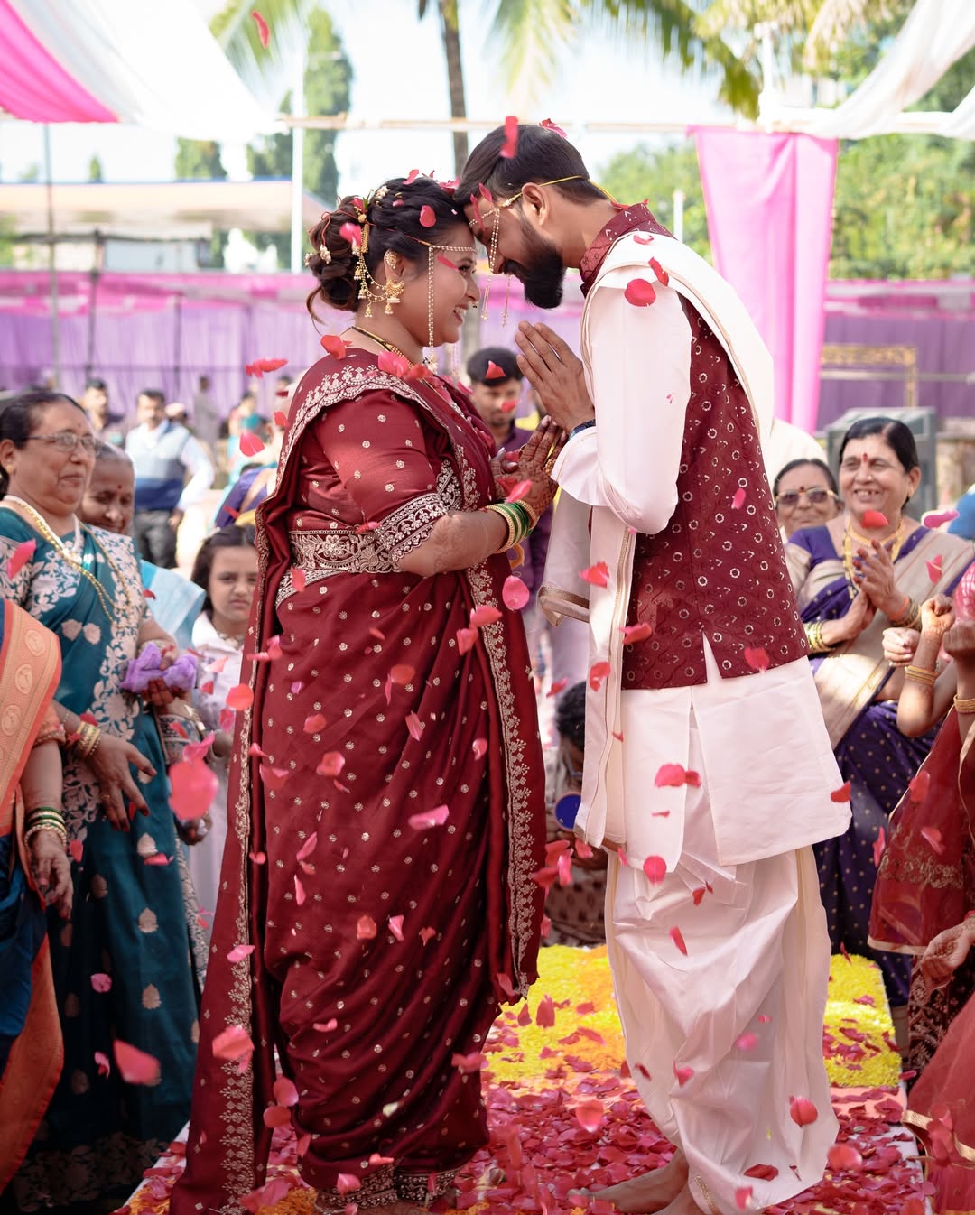 Aditya x Vaishnavi .#wedding #weddingday #marathiweddings #marathiweddingphotography #weddingdia(4)